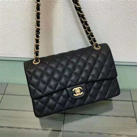 chanel black leather bracelet|Black Chanel bag price.